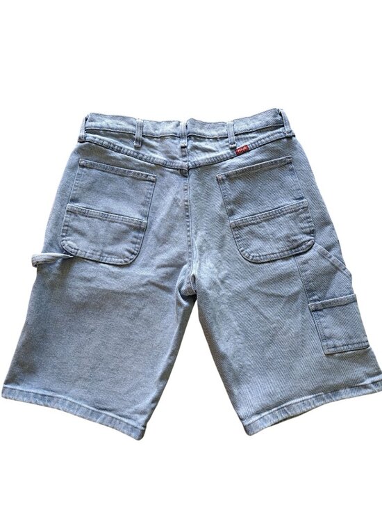 Wrangler Other - Vtg Wrangler Carpenter Denim Shorts  Men's Size 34 Workwear Yorts Utility